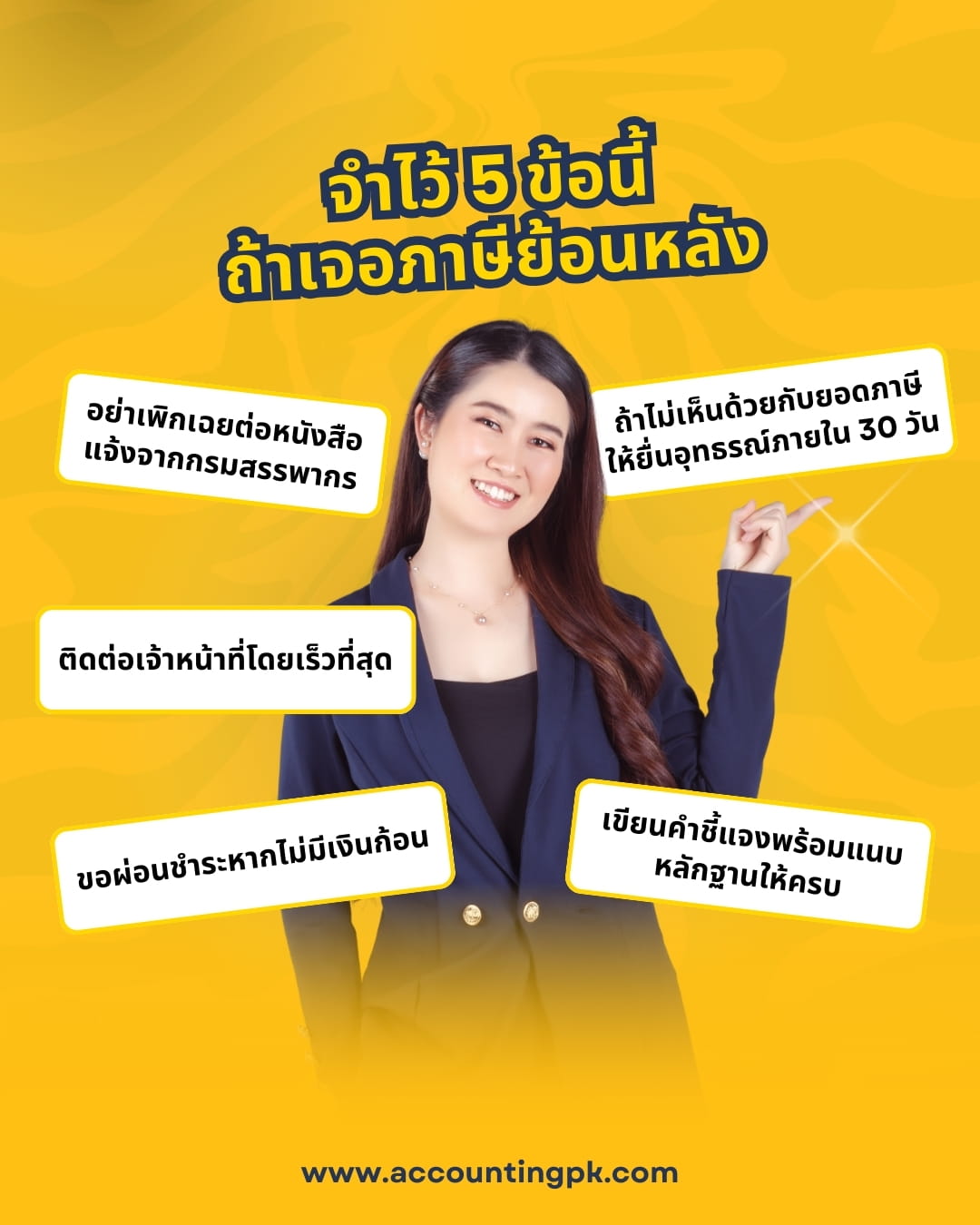 โดนภาษีย้อนหลัง ไม่มีเงินจ่าย