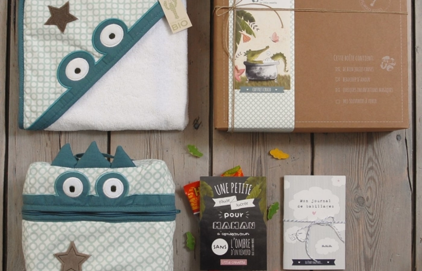 Coffret cadeau naissance bébé - BOX3