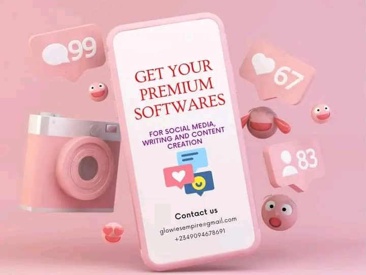 Get your premium software for social media, content creation, and more. 

No crack is required.