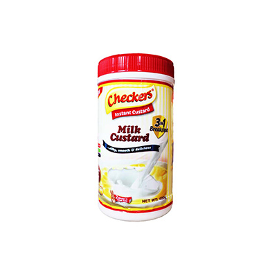 Checkers 3-in-1 Milk Custard 400g