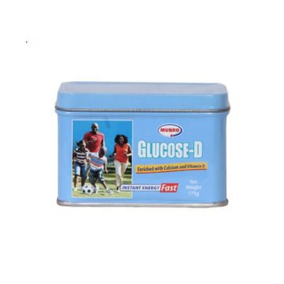 Glucose D Tin 175g (munros)