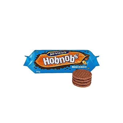 Mcvite Hob Nobs Milk Choc 205g