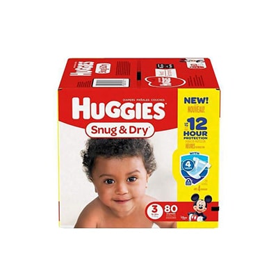 Huggies 3 X 80pc Imported