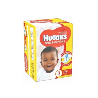 Huggies Baby Essential 3 X 14 Yellow
