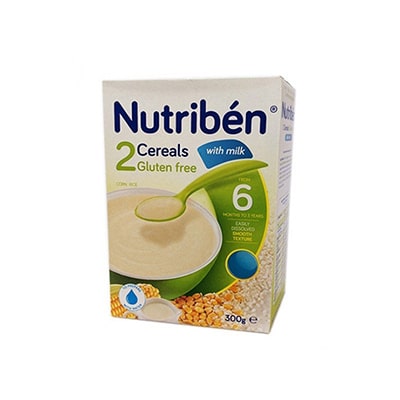 Nutriben 2 Cereals Gluten Free 300g
