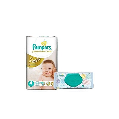Pampers Premium 4x 64 Mega Jumbo