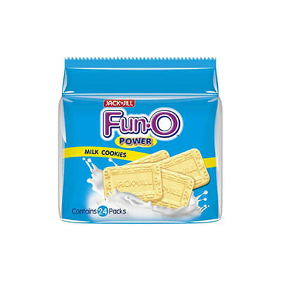 Jack&jill Fun.o Power (milk Cookies) 50g