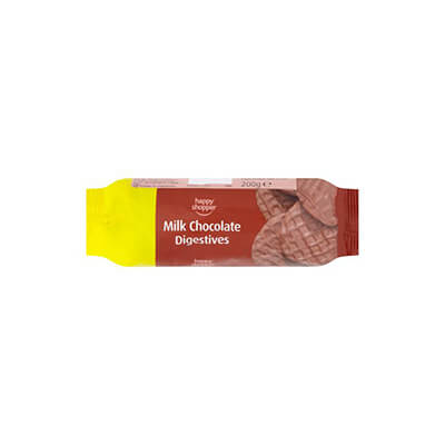 Happy Shopper Digestive Chocolate 200g