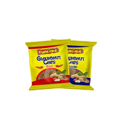 Funtime Groundnut Chips Spicy 35g