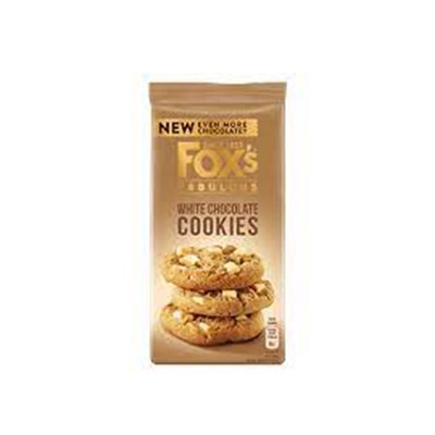 Fox Chunkie Cookies White Chocolate 180g