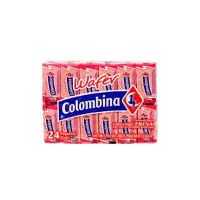 Colombina Strawberry Wafer 288g