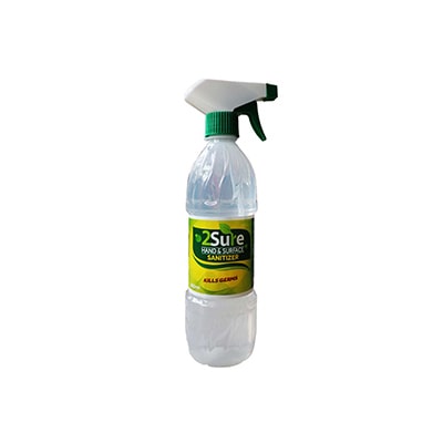 2 Sure Hand Sanitizer Spray 500ml