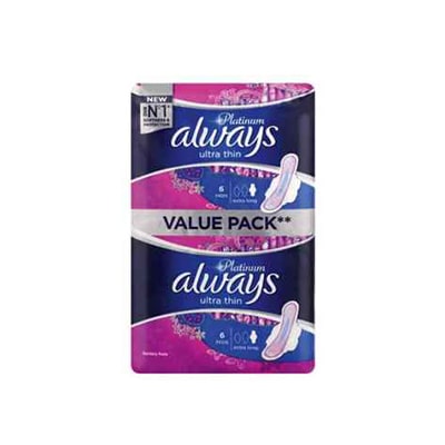 Always Platinum Ultra Thin Sanitary Pads