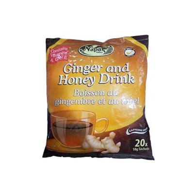 Napa Ginger And Honey Drink 20x18g Nylon
