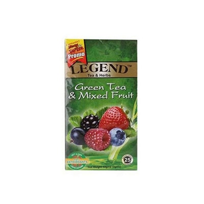 Legend Green Tea And Mixed Fruit 50g