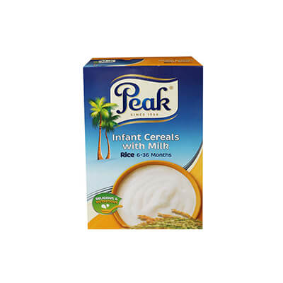 Peak Infant Cereals Rice 250g
