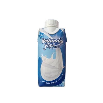 Hollandia Yoghurt Plain Sweetened 180ml