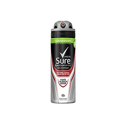 Sure Men Antibacterial Spray 250ml