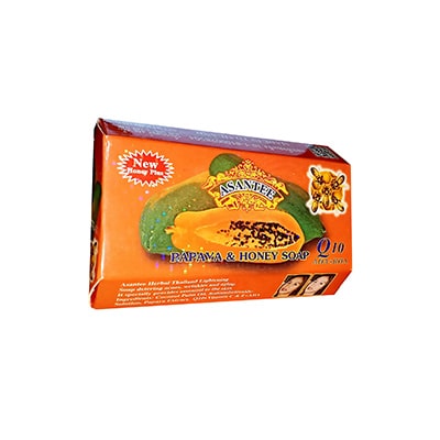 Asantee Papaya & Honey Soap 125g