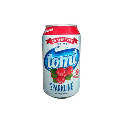 Cranberry Tomi Sparkling 33cl