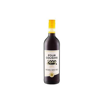 Four Cousins Natural Sweet Red Wine 750ml