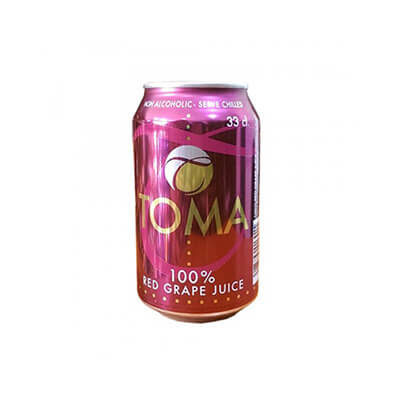 Toma 100% Red Grape Juice 33cl
