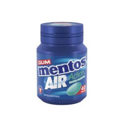 Mentos Peppermint Gum 56g X 40