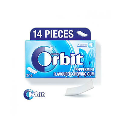 Orbit Peppermint Gum 27g