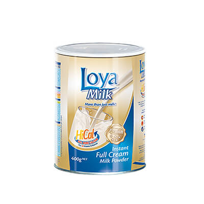 Loya Milk Full Cream Tin 400g