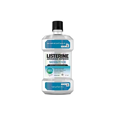 M/wash Listerine 250ml Advanced White