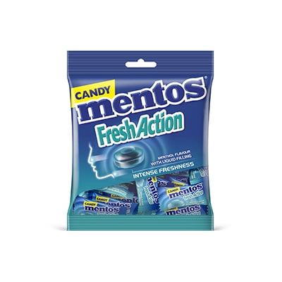 Mentos Candy Fresh Action Cup 39g