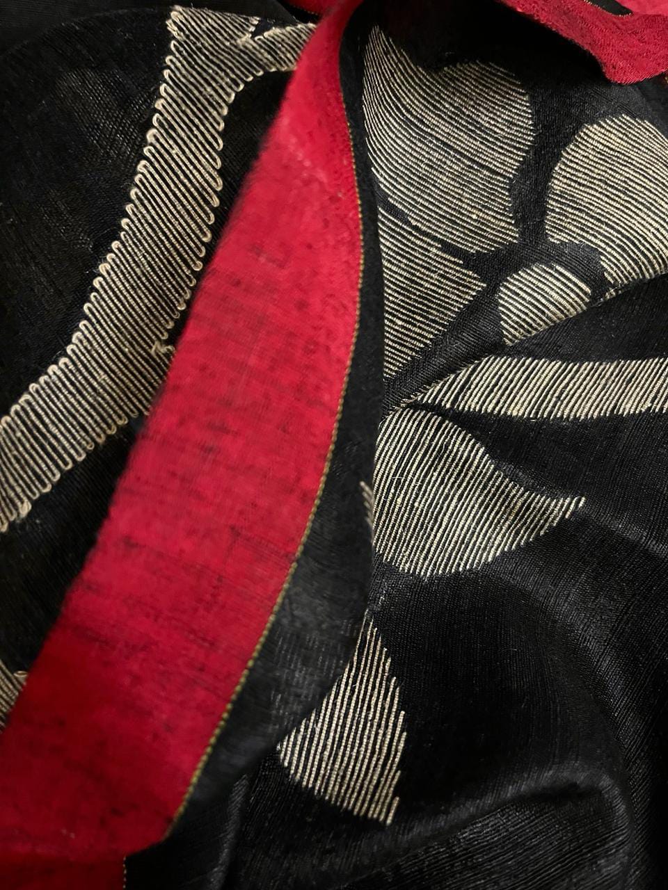 Sarees Silk Linen Jamdani | Zyanira