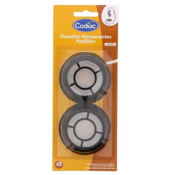 Dosettes permanentes pour Cafetiere Philips - Livraison rapide - 9,40€