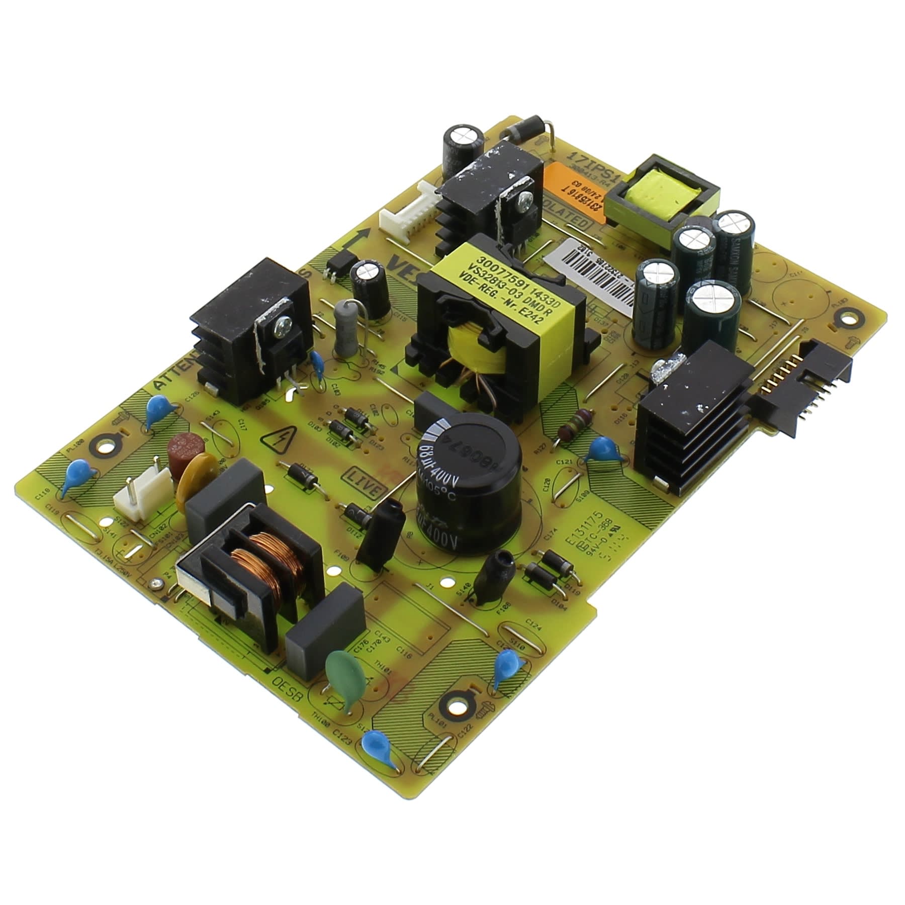 Carte D'alimentation Pour TV Continental Edison CEDLED32ML3 - Réf 23125811 / 17IPS11 - Occasion