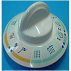 Bouton programmateur blanc 1 a 4 Bouton programmateur blanc 1 a 4 image