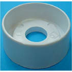 Disque de bouton blanc Disque de bouton blanc image