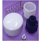 Bouton programmateur blanc Bouton programmateur blanc image