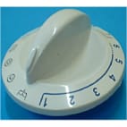 Bouton programmateur blanc 1 a 12 Bouton programmateur blanc 1 a 12 image