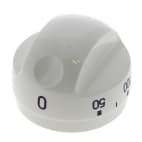 Bouton blanc thermostat de four Bouton blanc thermostat de four image