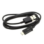 Cable usb / micro usb 1m noir Cable usb / micro usb 1m noir image