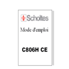 Mode d'emploi c806h ce Mode d'emploi c806h ce image