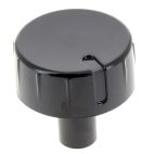 Bouton gaz noir 6h C00301988 Bouton gaz noir 6h C00301988 image