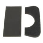 Mousse filtrante ( lot de 2 ) 164x75x5mm  00642117 Mousse filtrante ( lot de 2 ) 164x75x5mm  00642117 image
