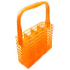 Panier a couverts orange Panier a couverts orange image