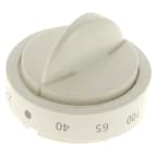 Bouton thermostat blanc Bouton thermostat blanc image