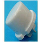 Bouton poussoir blanc Bouton poussoir blanc image