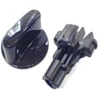 Bouton programmateur brun Bouton programmateur brun image