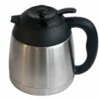 Verseuse thermos grise et noire Verseuse thermos grise et noire image