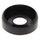 Collerette de bouton noire Collerette de bouton noire image