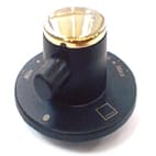 Bouton four dore et noir Bouton four dore et noir image
